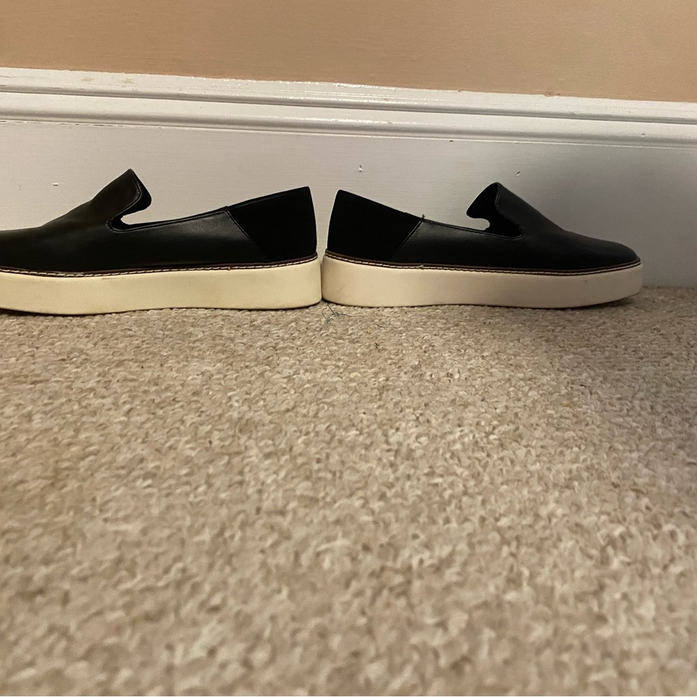 Elegant Black Women's Slip-On Loafers
